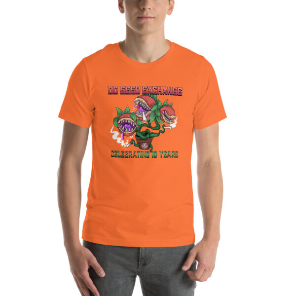 D.C. Seed Exchange 10-Year Anniversary "Audrey" T-Shirt - Image 34