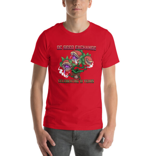 D.C. Seed Exchange 10-Year Anniversary "Audrey" T-Shirt - Image 13