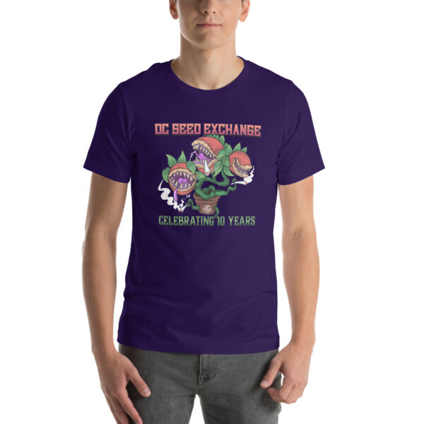 D.C. Seed Exchange 10-Year Anniversary "Audrey" T-Shirt - Image 5