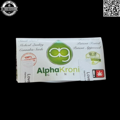 AlphaKronik Genetics Love (Harlitsu x Kimbo Kush) 3pk Regular Seeds