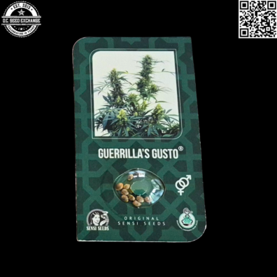 Sensi Seeds Guerrillas Gusto Front IG