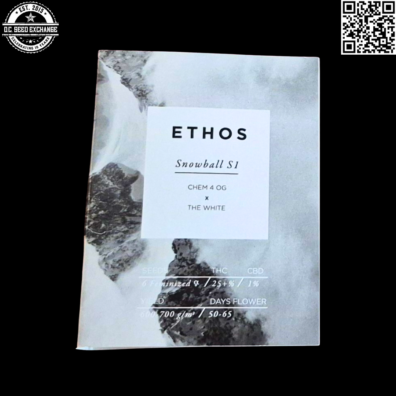 Ethos Genetics Snowball S1 (The White x Chem 4 OG) 6 Feminized Seeds