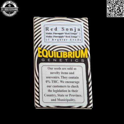 Equilibrium Genetics Red Sonja Front IG