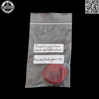 Sacred Skunk Organics Purple Congo Chem Front IG