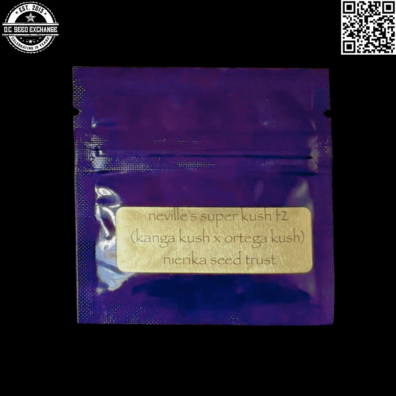 Bodhi Seeds Nierika Seed Trust Neville's Super Kush F2 Front IG