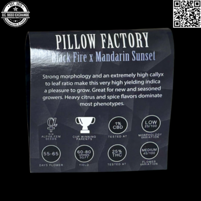 Ethos Genetics Pillow Factory Back IG
