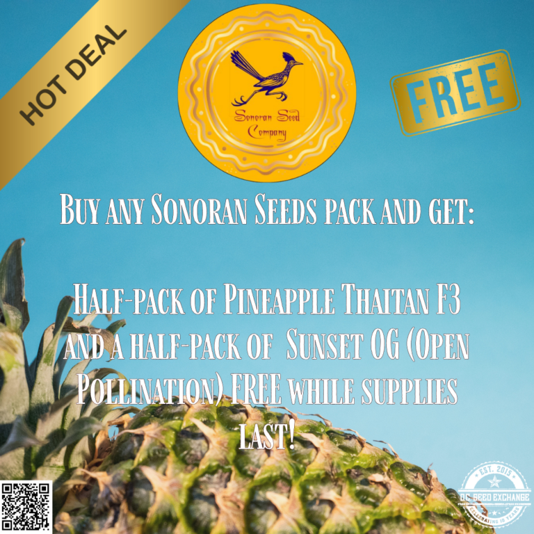 Sonoran Seed Co Promo