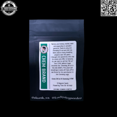 Lucky Dog Seeds Co Chem Brand Back IG