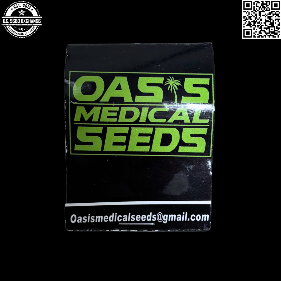 Oasis Medical Seeds Phifty Caliber Kush (707 Headband x Paralyzer) 8 Regular Seeds - Image 2